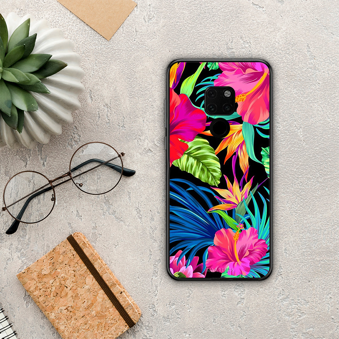 Tropical Flowers - Huawei Mate 20 case