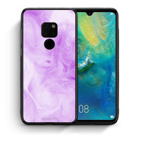Thumbnail for Θήκη Huawei Mate 20 Lavender Watercolor από τη Smartfits με σχέδιο στο πίσω μέρος και μαύρο περίβλημα | Huawei Mate 20 Lavender Watercolor case with colorful back and black bezels