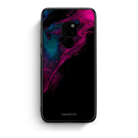 Thumbnail for 4 - Huawei Mate 20 Pink Black Watercolor case, cover, bumper