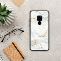 Thumbnail for White Gold Marble - Huawei Mate 20 case
