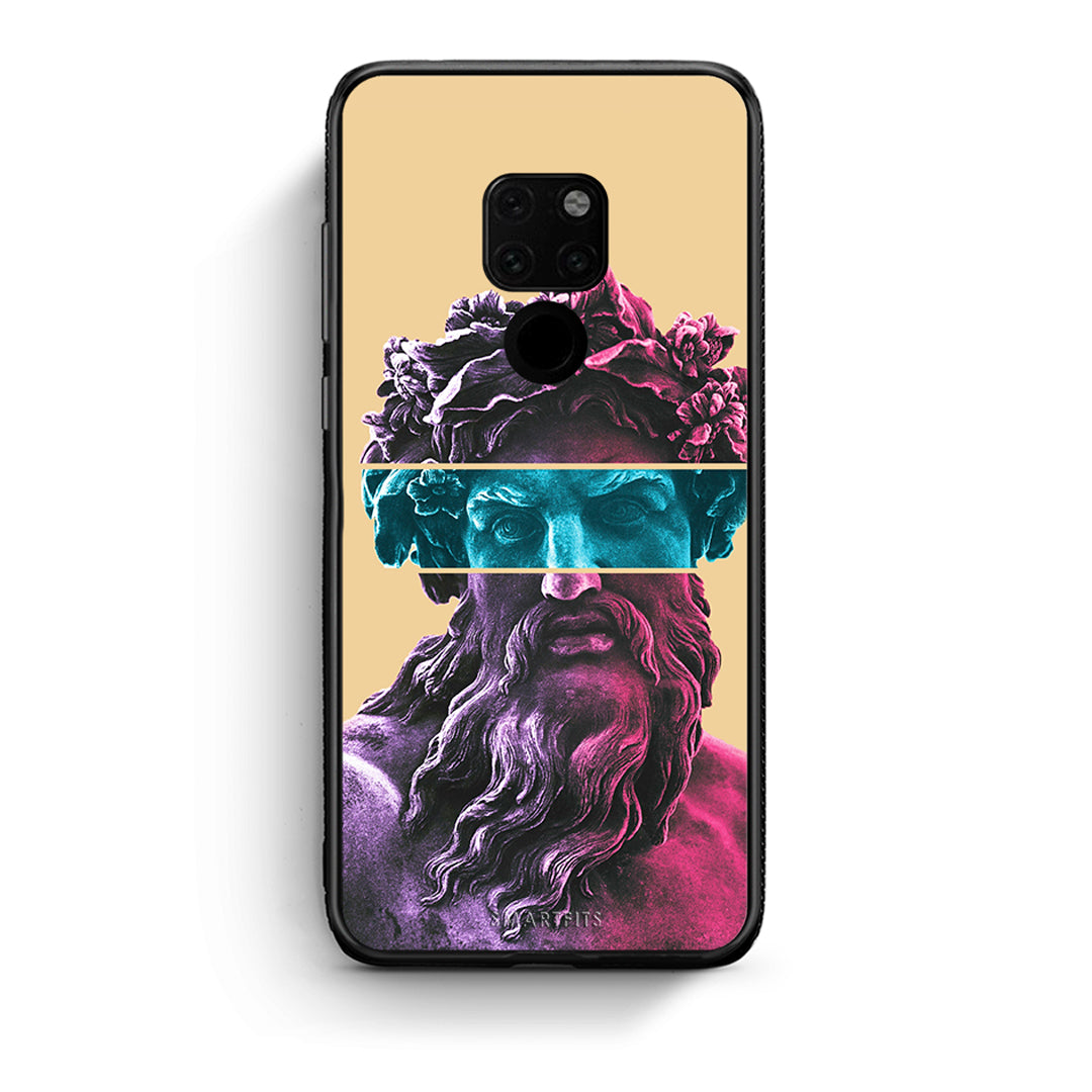 Huawei Mate 20 Zeus Art Θήκη Αγίου Βαλεντίνου από τη Smartfits με σχέδιο στο πίσω μέρος και μαύρο περίβλημα | Smartphone case with colorful back and black bezels by Smartfits