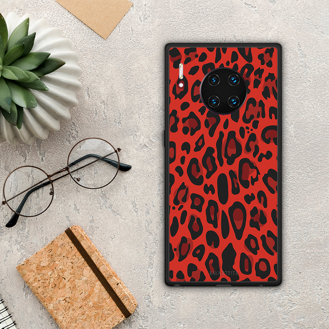Animal Red Leopard - Huawei Mate 30 Pro case