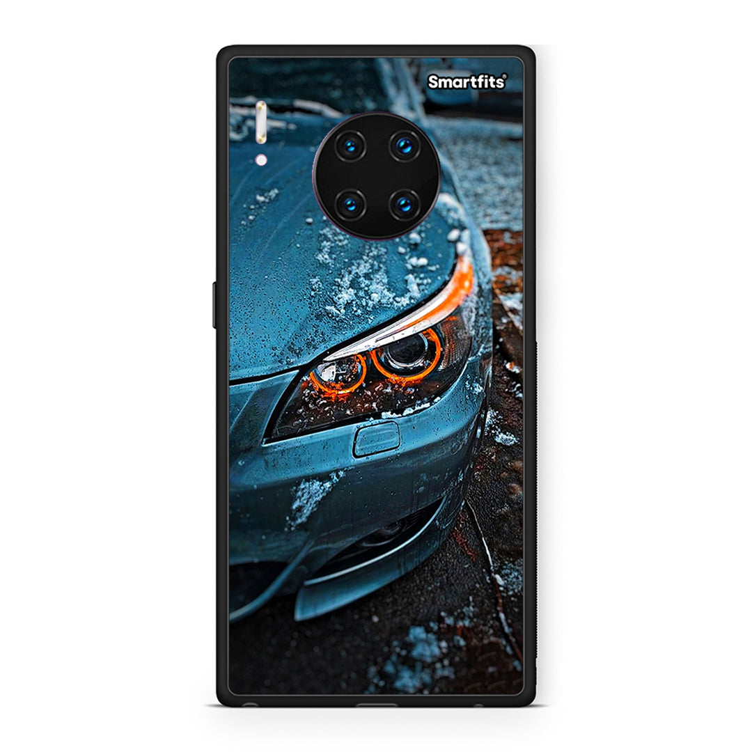 Huawei Mate 30 Pro Bmw E60 θήκη από τη Smartfits με σχέδιο στο πίσω μέρος και μαύρο περίβλημα | Smartphone case with colorful back and black bezels by Smartfits