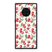 Thumbnail for Huawei Mate 30 Pro Cherry Summer θήκη από τη Smartfits με σχέδιο στο πίσω μέρος και μαύρο περίβλημα | Smartphone case with colorful back and black bezels by Smartfits