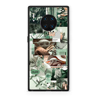Thumbnail for Huawei Mate 30 Pro Collage Dude Θήκη Αγίου Βαλεντίνου από τη Smartfits με σχέδιο στο πίσω μέρος και μαύρο περίβλημα | Smartphone case with colorful back and black bezels by Smartfits