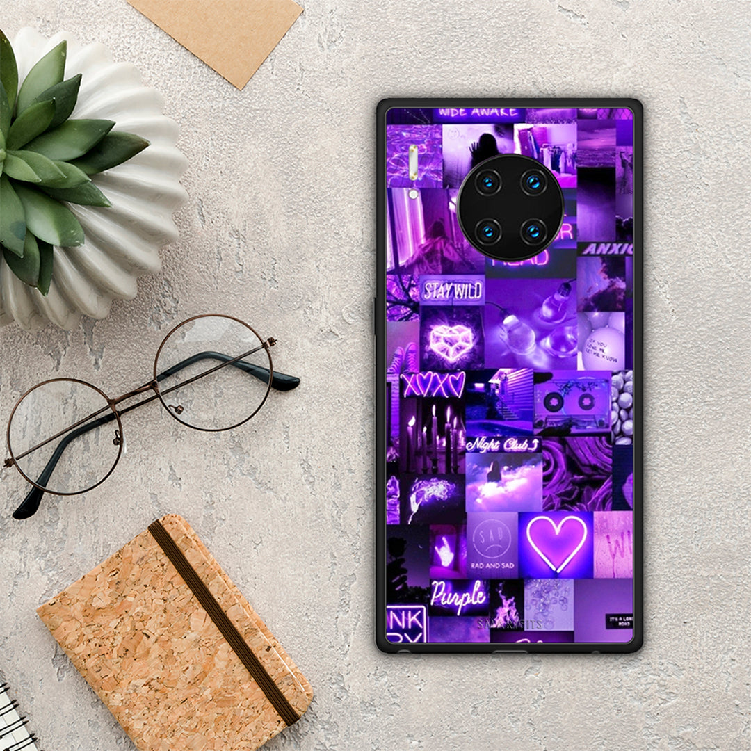 Collage Stay Wild - Huawei Mate 30 Pro case