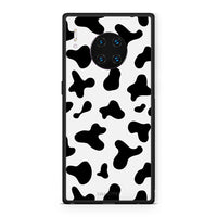 Thumbnail for Huawei Mate 30 Pro Cow Print θήκη από τη Smartfits με σχέδιο στο πίσω μέρος και μαύρο περίβλημα | Smartphone case with colorful back and black bezels by Smartfits