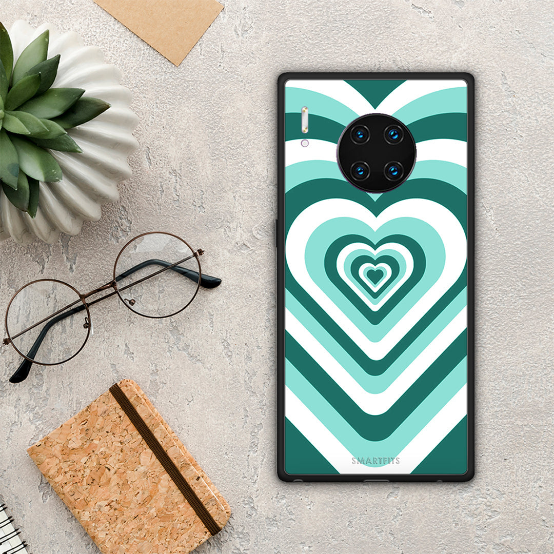 Green Hearts - Huawei Mate 30 Pro case