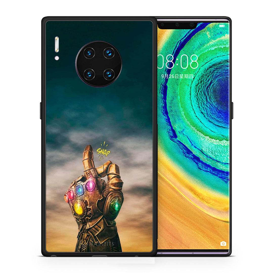 Θήκη Huawei Mate 30 Pro Infinity Snap από τη Smartfits με σχέδιο στο πίσω μέρος και μαύρο περίβλημα | Huawei Mate 30 Pro Infinity Snap case with colorful back and black bezels