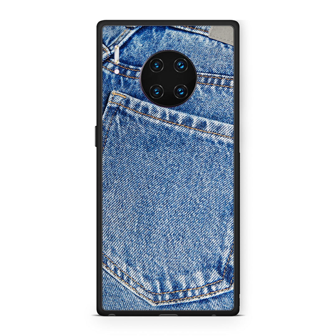 Huawei Mate 30 Pro Jeans Pocket θήκη από τη Smartfits με σχέδιο στο πίσω μέρος και μαύρο περίβλημα | Smartphone case with colorful back and black bezels by Smartfits
