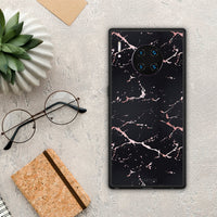 Thumbnail for Marble Black Rosegold - Huawei Mate 30 Pro case