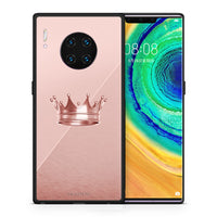 Thumbnail for Θήκη Huawei Mate 30 Pro Crown Minimal από τη Smartfits με σχέδιο στο πίσω μέρος και μαύρο περίβλημα | Huawei Mate 30 Pro Crown Minimal case with colorful back and black bezels