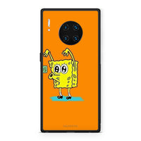 Thumbnail for Huawei Mate 30 Pro No Money 2 Θήκη Αγίου Βαλεντίνου από τη Smartfits με σχέδιο στο πίσω μέρος και μαύρο περίβλημα | Smartphone case with colorful back and black bezels by Smartfits