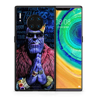 Thumbnail for Θήκη Huawei Mate 30 Pro Thanos PopArt από τη Smartfits με σχέδιο στο πίσω μέρος και μαύρο περίβλημα | Huawei Mate 30 Pro Thanos PopArt case with colorful back and black bezels