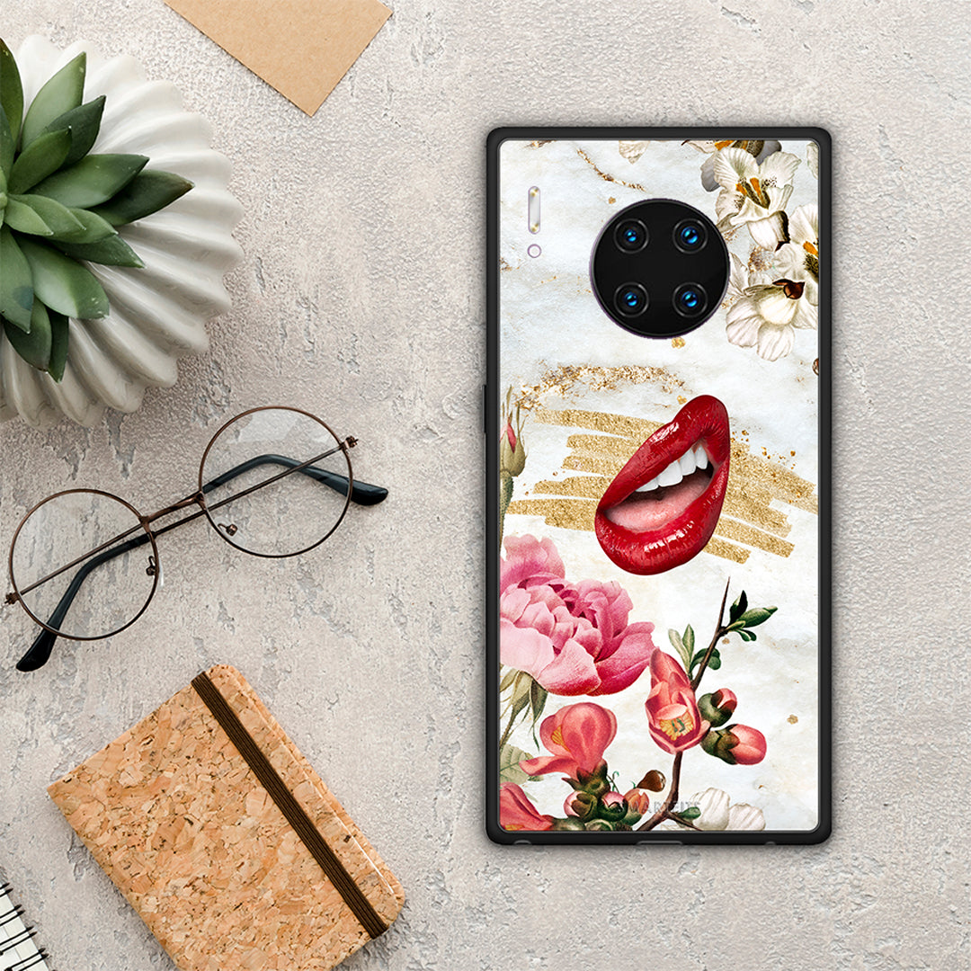 Red Lips - Huawei Mate 30 Pro case
