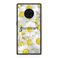 Thumbnail for Huawei Mate 30 Pro Summer Daisies Θήκη από τη Smartfits με σχέδιο στο πίσω μέρος και μαύρο περίβλημα | Smartphone case with colorful back and black bezels by Smartfits