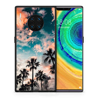 Thumbnail for Θήκη Huawei Mate 30 Pro Sky Summer από τη Smartfits με σχέδιο στο πίσω μέρος και μαύρο περίβλημα | Huawei Mate 30 Pro Sky Summer case with colorful back and black bezels