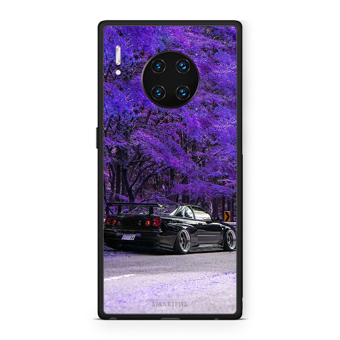 Huawei Mate 30 Pro Super Car Θήκη Αγίου Βαλεντίνου από τη Smartfits με σχέδιο στο πίσω μέρος και μαύρο περίβλημα | Smartphone case with colorful back and black bezels by Smartfits