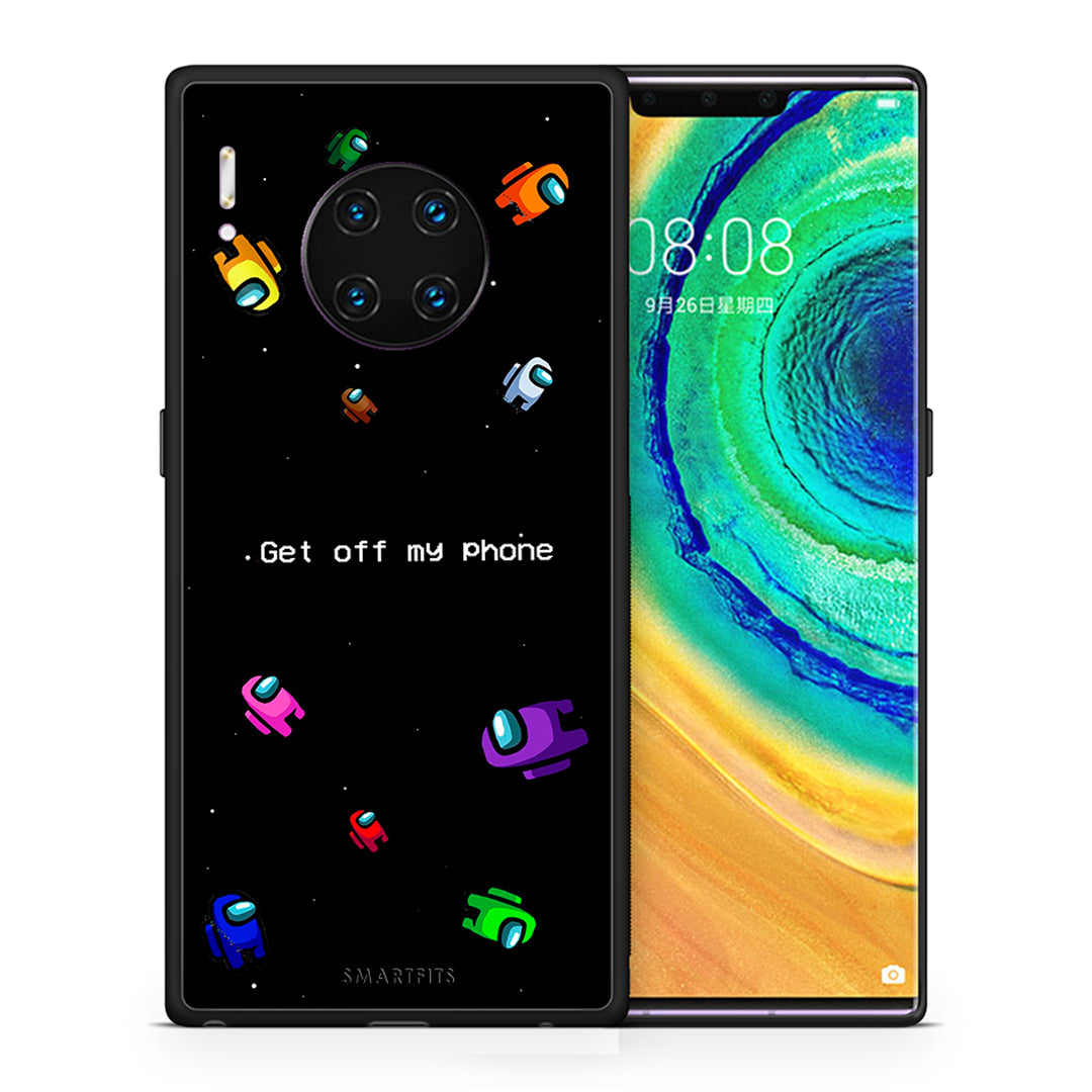 Θήκη Huawei Mate 30 Pro AFK Text από τη Smartfits με σχέδιο στο πίσω μέρος και μαύρο περίβλημα | Huawei Mate 30 Pro AFK Text case with colorful back and black bezels