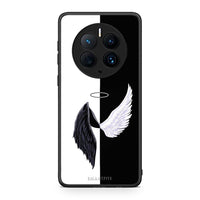 Thumbnail for Θήκη Huawei Mate 50 Pro Angels Demons από τη Smartfits με σχέδιο στο πίσω μέρος και μαύρο περίβλημα | Huawei Mate 50 Pro Angels Demons Case with Colorful Back and Black Bezels