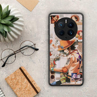 Thumbnail for Θήκη Huawei Mate 50 Pro Anime Collage από τη Smartfits με σχέδιο στο πίσω μέρος και μαύρο περίβλημα | Huawei Mate 50 Pro Anime Collage Case with Colorful Back and Black Bezels