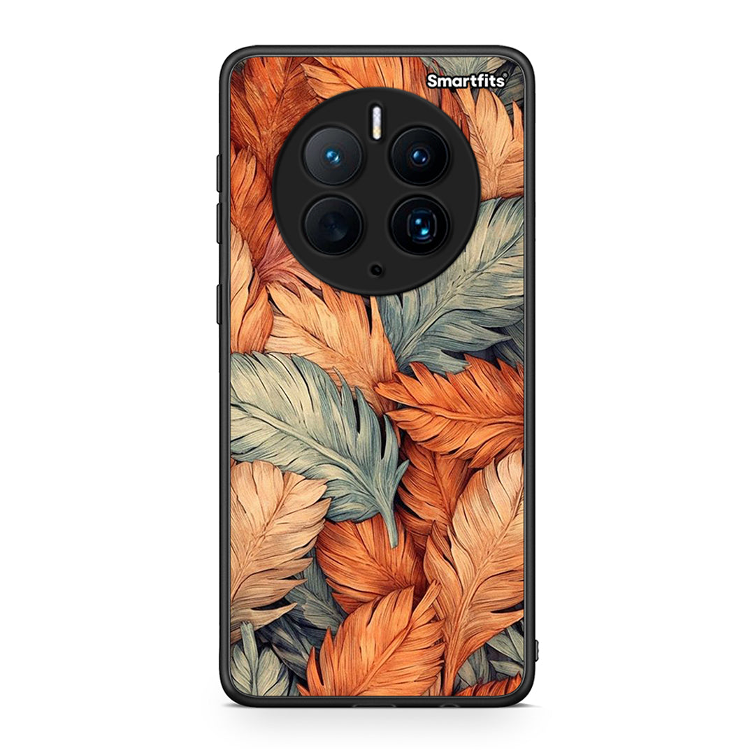 Θήκη Huawei Mate 50 Pro Autumn Leaves από τη Smartfits με σχέδιο στο πίσω μέρος και μαύρο περίβλημα | Huawei Mate 50 Pro Autumn Leaves Case with Colorful Back and Black Bezels