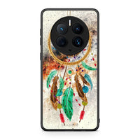 Thumbnail for Θήκη Huawei Mate 50 Pro Boho DreamCatcher από τη Smartfits με σχέδιο στο πίσω μέρος και μαύρο περίβλημα | Huawei Mate 50 Pro Boho DreamCatcher Case with Colorful Back and Black Bezels