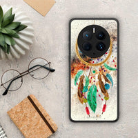 Thumbnail for Θήκη Huawei Mate 50 Pro Boho DreamCatcher από τη Smartfits με σχέδιο στο πίσω μέρος και μαύρο περίβλημα | Huawei Mate 50 Pro Boho DreamCatcher Case with Colorful Back and Black Bezels