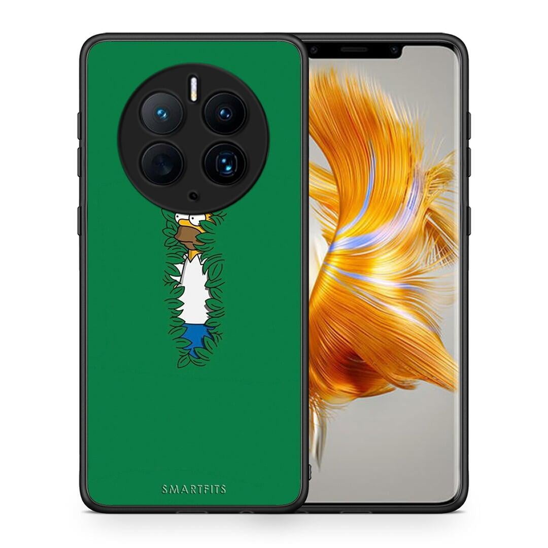 Θήκη Huawei Mate 50 Pro Bush Man από τη Smartfits με σχέδιο στο πίσω μέρος και μαύρο περίβλημα | Huawei Mate 50 Pro Bush Man Case with Colorful Back and Black Bezels