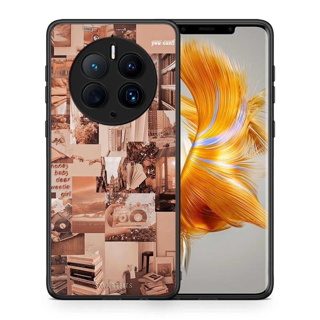 Θήκη Huawei Mate 50 Pro Collage You Can από τη Smartfits με σχέδιο στο πίσω μέρος και μαύρο περίβλημα | Huawei Mate 50 Pro Collage You Can Case with Colorful Back and Black Bezels