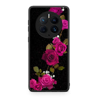 Thumbnail for Θήκη Huawei Mate 50 Pro Flower Red Roses από τη Smartfits με σχέδιο στο πίσω μέρος και μαύρο περίβλημα | Huawei Mate 50 Pro Flower Red Roses Case with Colorful Back and Black Bezels