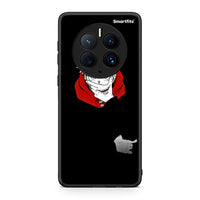Thumbnail for Θήκη Huawei Mate 50 Pro Itadori Anime από τη Smartfits με σχέδιο στο πίσω μέρος και μαύρο περίβλημα | Huawei Mate 50 Pro Itadori Anime Case with Colorful Back and Black Bezels