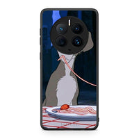 Thumbnail for Θήκη Huawei Mate 50 Pro Lady And Tramp 1 από τη Smartfits με σχέδιο στο πίσω μέρος και μαύρο περίβλημα | Huawei Mate 50 Pro Lady And Tramp 1 Case with Colorful Back and Black Bezels
