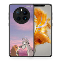 Thumbnail for Θήκη Huawei Mate 50 Pro Lady And Tramp από τη Smartfits με σχέδιο στο πίσω μέρος και μαύρο περίβλημα | Huawei Mate 50 Pro Lady And Tramp Case with Colorful Back and Black Bezels