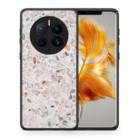 Thumbnail for Θήκη Huawei Mate 50 Pro Marble Terrazzo από τη Smartfits με σχέδιο στο πίσω μέρος και μαύρο περίβλημα | Huawei Mate 50 Pro Marble Terrazzo Case with Colorful Back and Black Bezels