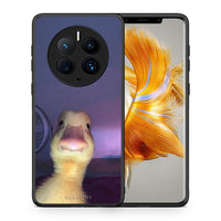 Thumbnail for Θήκη Huawei Mate 50 Pro Meme Duck από τη Smartfits με σχέδιο στο πίσω μέρος και μαύρο περίβλημα | Huawei Mate 50 Pro Meme Duck Case with Colorful Back and Black Bezels