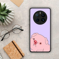 Thumbnail for Θήκη Huawei Mate 50 Pro Pig Love 2 από τη Smartfits με σχέδιο στο πίσω μέρος και μαύρο περίβλημα | Huawei Mate 50 Pro Pig Love 2 Case with Colorful Back and Black Bezels