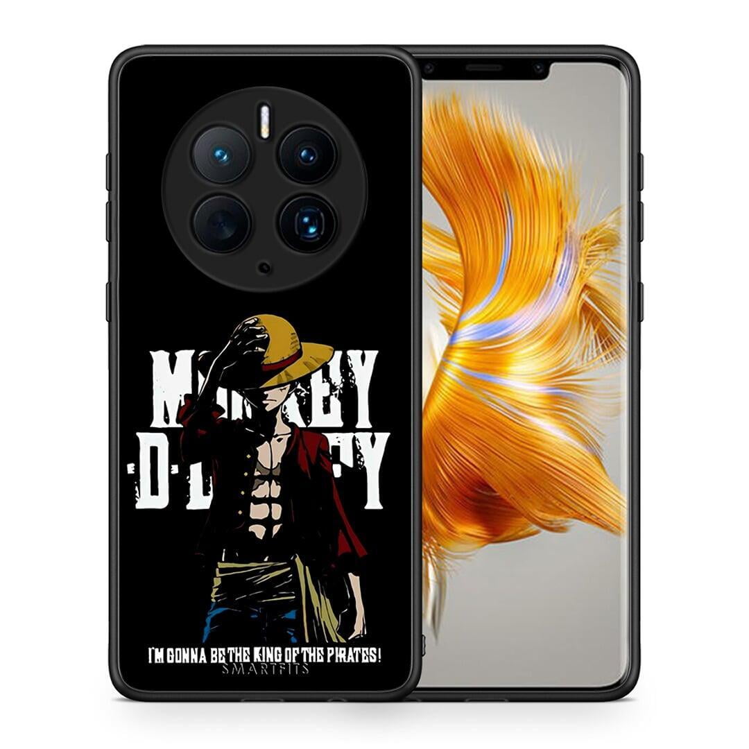 Θήκη Huawei Mate 50 Pro Pirate King από τη Smartfits με σχέδιο στο πίσω μέρος και μαύρο περίβλημα | Huawei Mate 50 Pro Pirate King Case with Colorful Back and Black Bezels