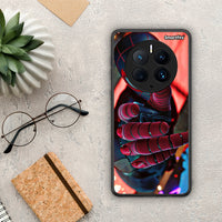 Thumbnail for Θήκη Huawei Mate 50 Pro Spider Hand από τη Smartfits με σχέδιο στο πίσω μέρος και μαύρο περίβλημα | Huawei Mate 50 Pro Spider Hand Case with Colorful Back and Black Bezels