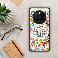 Thumbnail for Θήκη Huawei Mate 50 Pro Stress Over από τη Smartfits με σχέδιο στο πίσω μέρος και μαύρο περίβλημα | Huawei Mate 50 Pro Stress Over Case with Colorful Back and Black Bezels