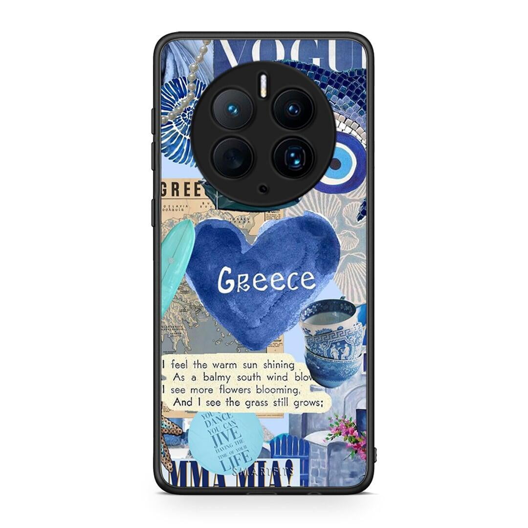 Θήκη Huawei Mate 50 Pro Summer In Greece από τη Smartfits με σχέδιο στο πίσω μέρος και μαύρο περίβλημα | Huawei Mate 50 Pro Summer In Greece Case with Colorful Back and Black Bezels