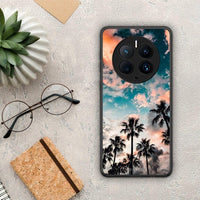 Thumbnail for Θήκη Huawei Mate 50 Pro Summer Sky από τη Smartfits με σχέδιο στο πίσω μέρος και μαύρο περίβλημα | Huawei Mate 50 Pro Summer Sky Case with Colorful Back and Black Bezels