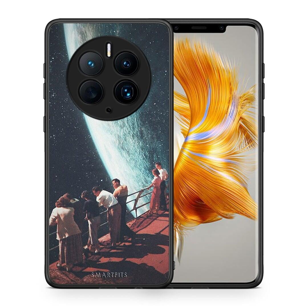 Θήκη Huawei Mate 50 Pro Surreal View από τη Smartfits με σχέδιο στο πίσω μέρος και μαύρο περίβλημα | Huawei Mate 50 Pro Surreal View Case with Colorful Back and Black Bezels