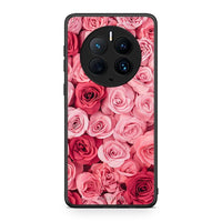 Thumbnail for Θήκη Huawei Mate 50 Pro Valentine RoseGarden από τη Smartfits με σχέδιο στο πίσω μέρος και μαύρο περίβλημα | Huawei Mate 50 Pro Valentine RoseGarden Case with Colorful Back and Black Bezels