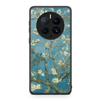 Thumbnail for Θήκη Huawei Mate 50 Pro White Blossoms από τη Smartfits με σχέδιο στο πίσω μέρος και μαύρο περίβλημα | Huawei Mate 50 Pro White Blossoms Case with Colorful Back and Black Bezels
