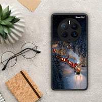 Thumbnail for Θήκη Huawei Mate 50 Pro Xmas Train από τη Smartfits με σχέδιο στο πίσω μέρος και μαύρο περίβλημα | Huawei Mate 50 Pro Xmas Train Case with Colorful Back and Black Bezels