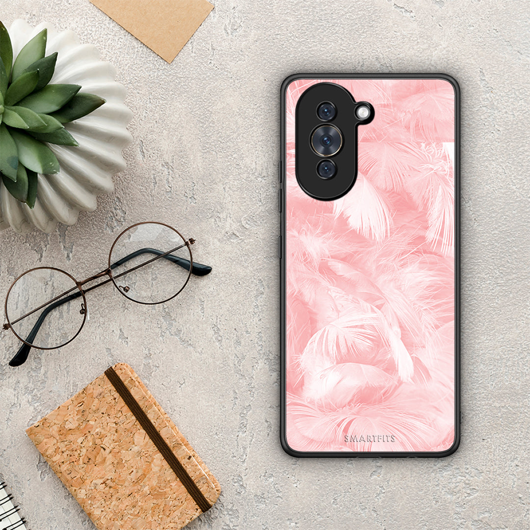 Boho Pink Feather - Huawei Nova 10