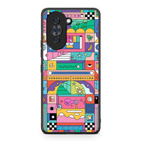 Thumbnail for Huawei Nova 10 Bubbles Soap θήκη από τη Smartfits με σχέδιο στο πίσω μέρος και μαύρο περίβλημα | Smartphone case with colorful back and black bezels by Smartfits
