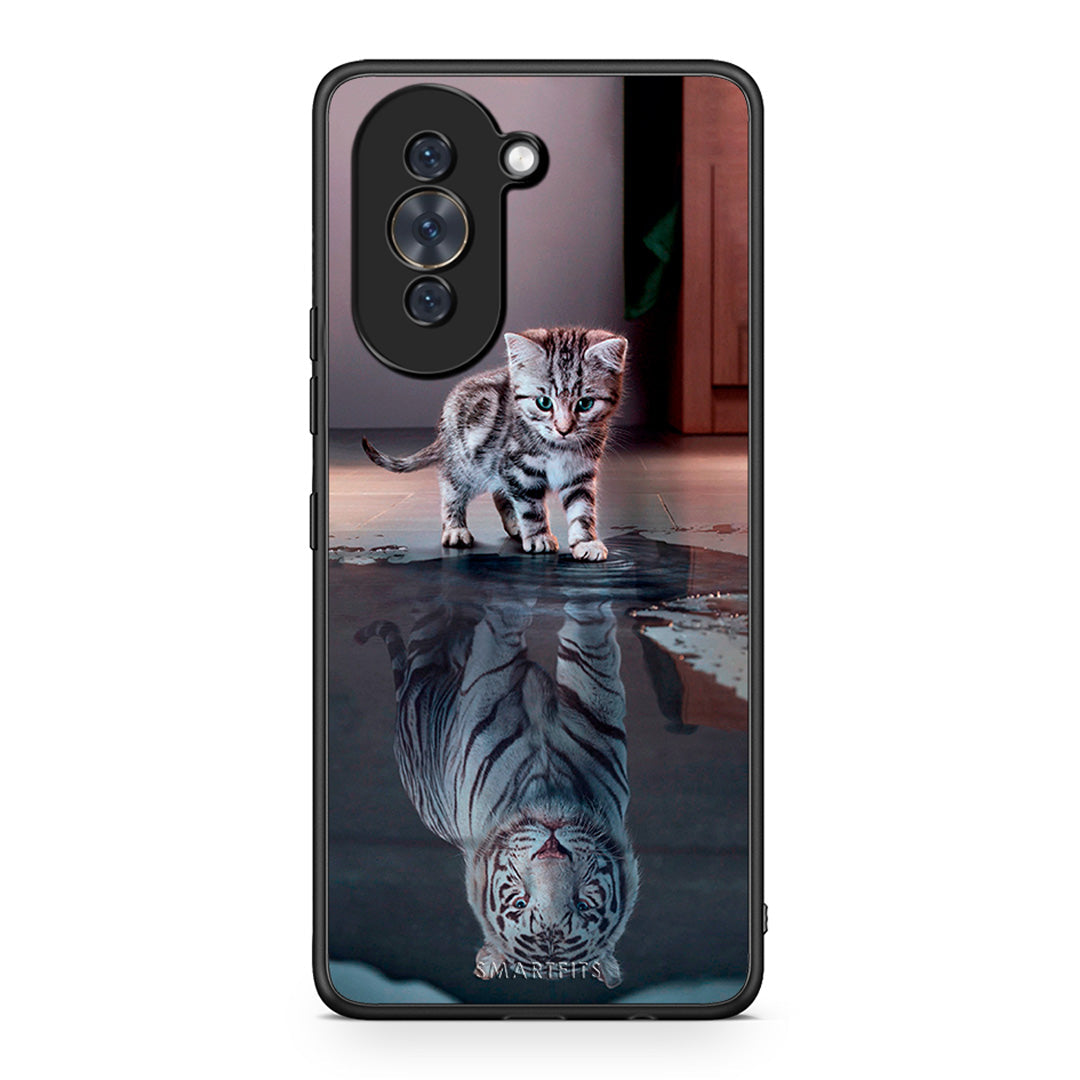 4 - Huawei Nova 10 Tiger Cute case, cover, bumper