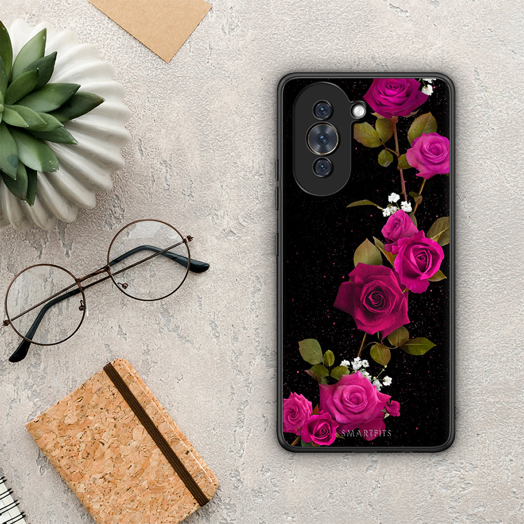 Flower Red Roses - Huawei Nova 10 case